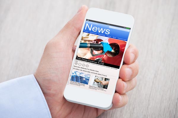 News App for Cell Phone